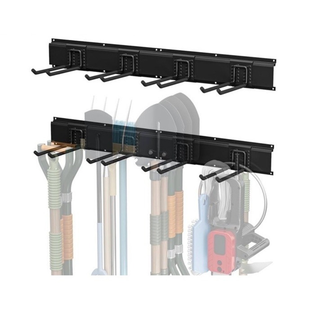 Wall Mount‎ Tool Storage Rack, Garage Organization, Heavy Duty Garage Storage